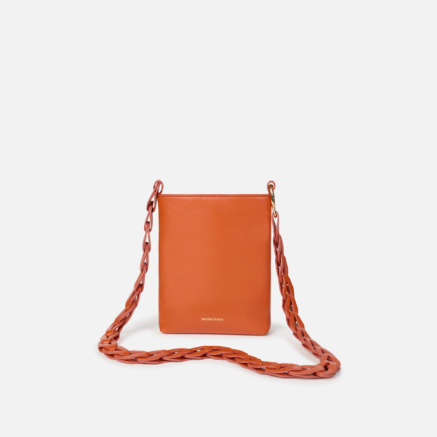 AUGUSTE Mini Flat Bag with buckle