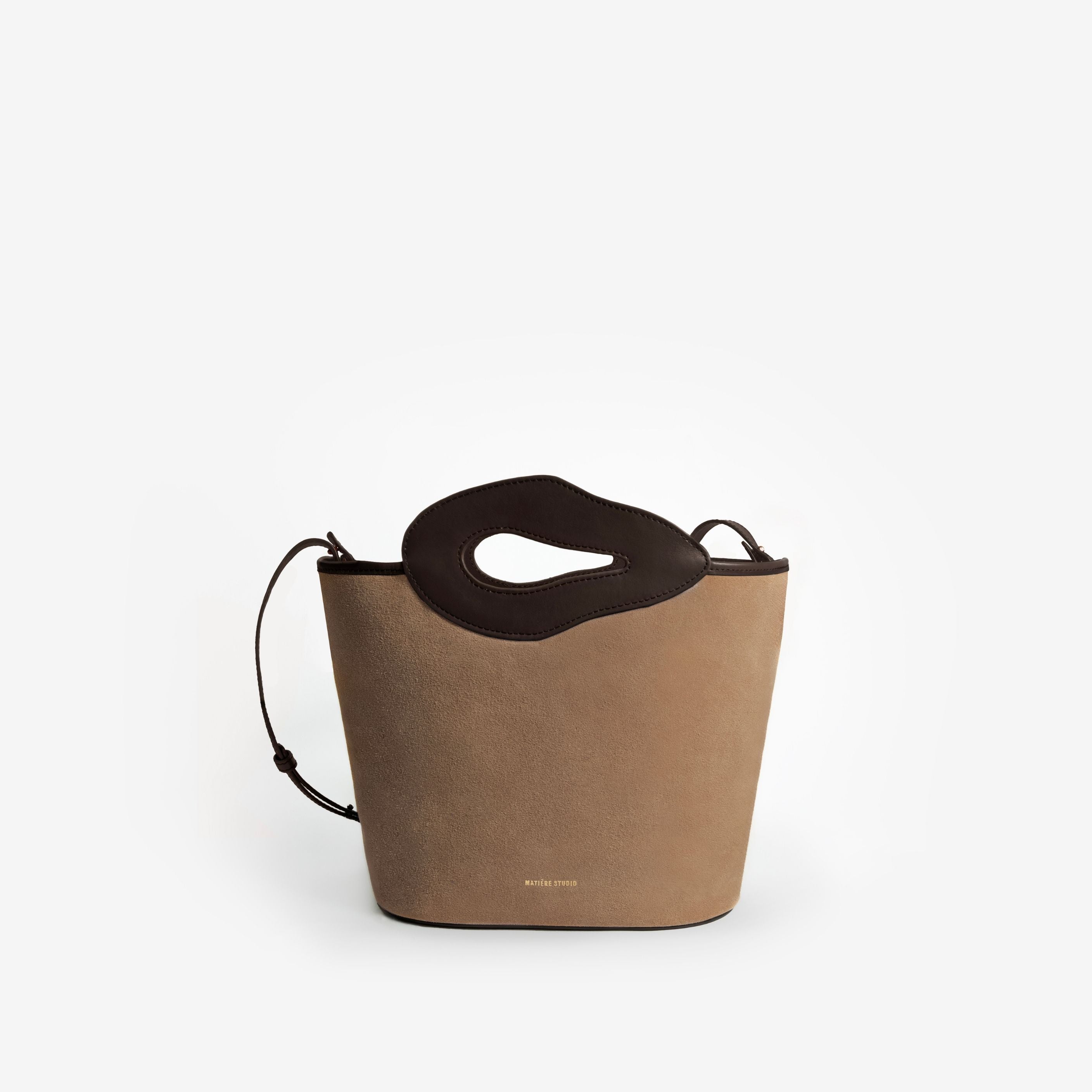 ★STAND STUDIO★ Barbara tote bag smokey gray 66363912581030 BARBARASmallToteBag_datesuede-